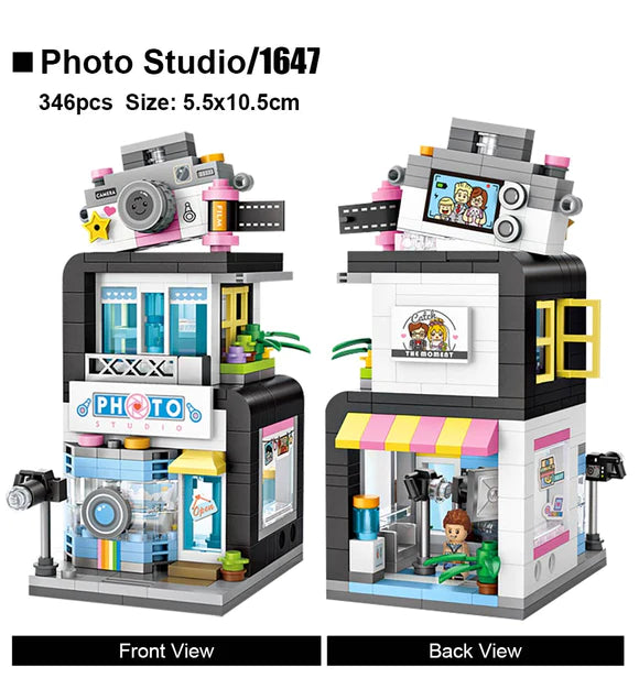 Loz Street Mini 1645 Barbershop Shop 1646 Bakery Shop 1647 Photo Studio 1648 Clothing Store