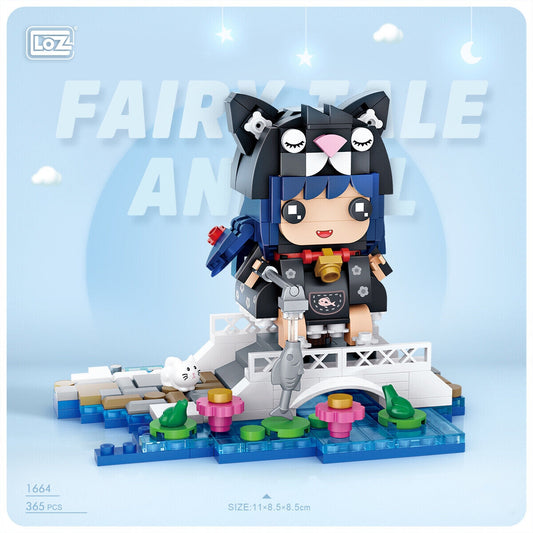 Loz Fairy Tale Animal Brickhedz 1664 Cat