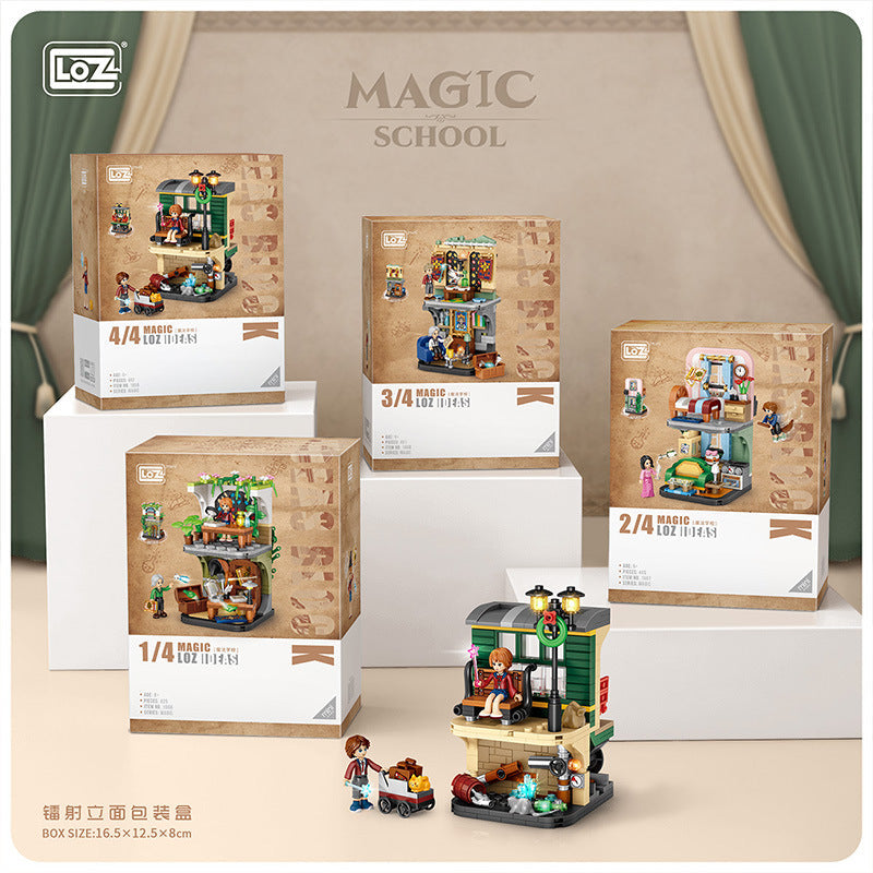 Loz Magic School 1666 Herb Class 1667 Magic Holiday 1668 Magic School 1669 Magic Platform