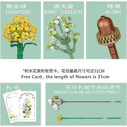 Loz Eternal Flower Potted Plant Bonsai Succulent Cactus