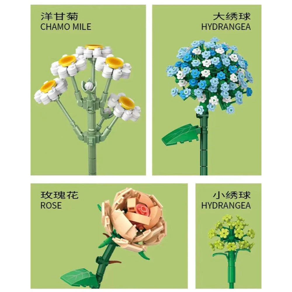 Loz Eternal Flower Potted Plant Bonsai Succulent Cactus