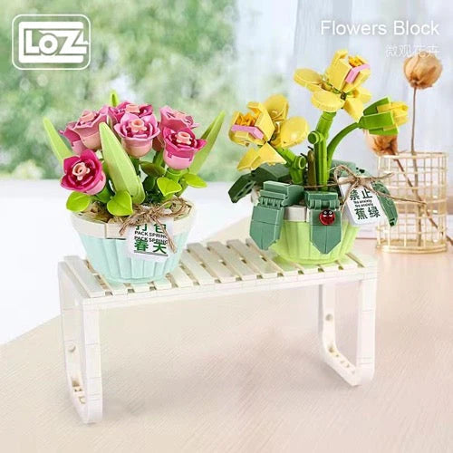Loz Eternal Flower Potted Plant Bonsai Succulent Cactus