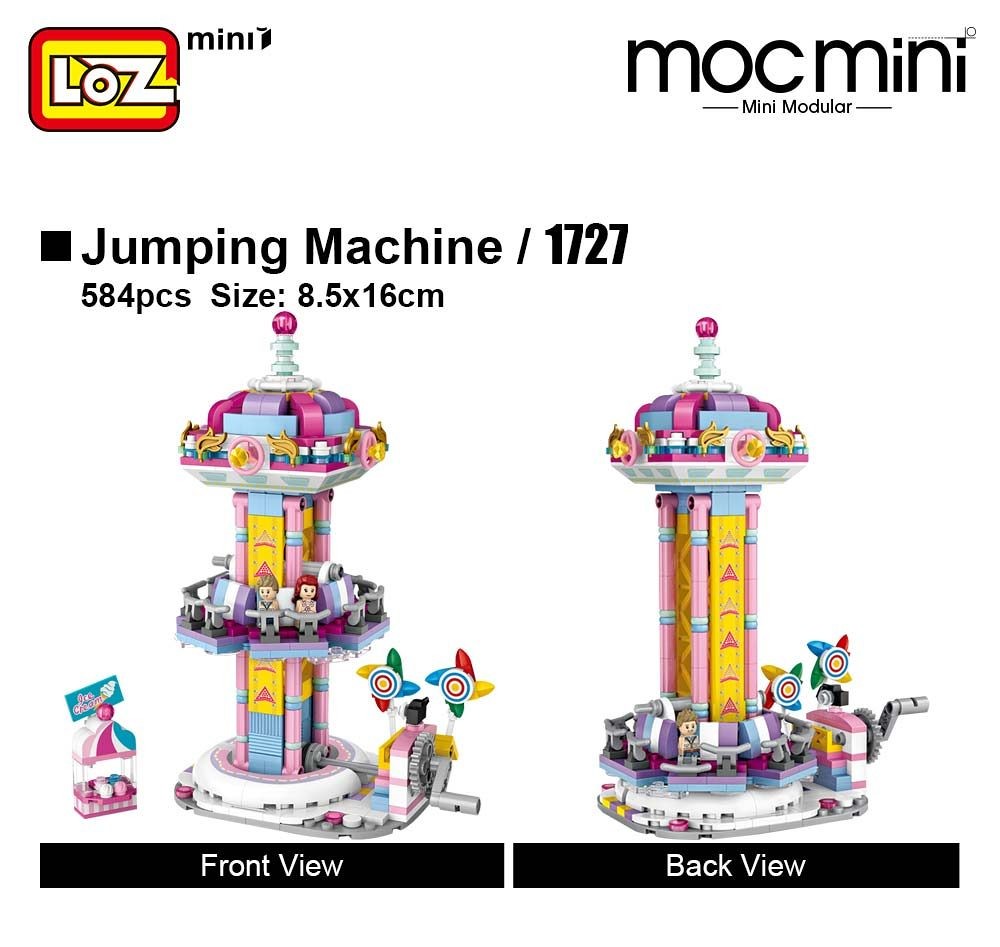 Loz Mini Playground Shop Amusement Park 1717 1718 1719 1720 1721 1727 1728