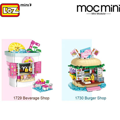 Loz 1729 Beverage Shop 1730 Burger Shop 1731 Cake Shop 1732 Chip Shop 1745 Ice Cream Shop 1746 Bakery Shop