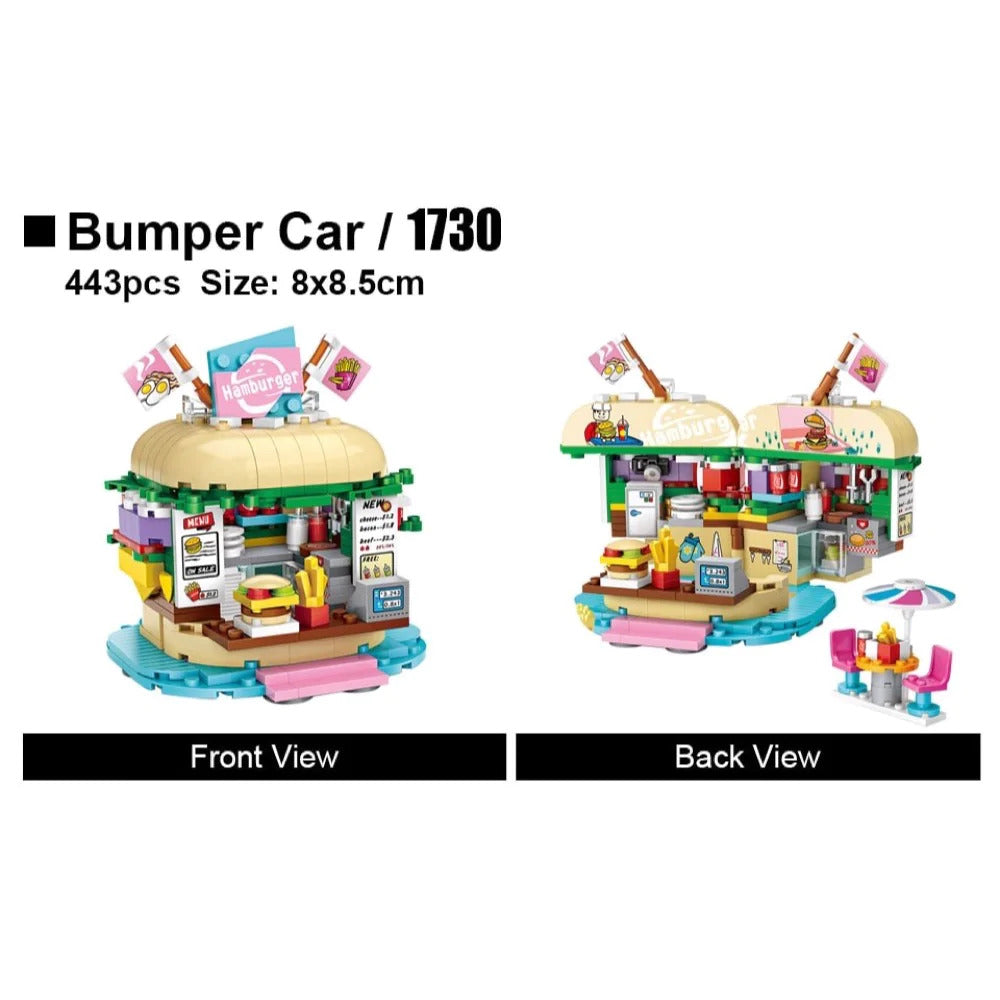 Loz 1729 Beverage Shop 1730 Burger Shop 1731 Cake Shop 1732 Chip Shop 1745 Ice Cream Shop 1746 Bakery Shop