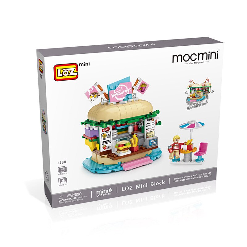 Loz 1729 Beverage Shop 1730 Burger Shop 1731 Cake Shop 1732 Chip Shop 1745 Ice Cream Shop 1746 Bakery Shop