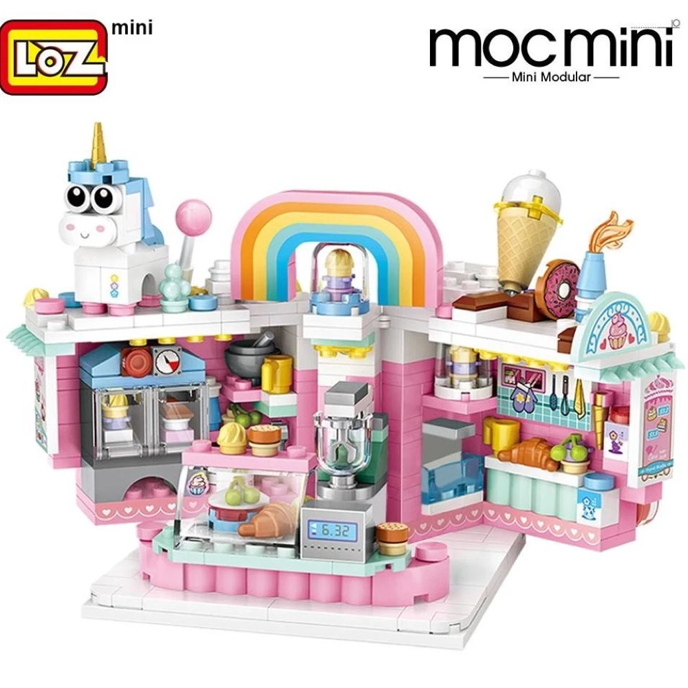 Loz 1729 Beverage Shop 1730 Burger Shop 1731 Cake Shop 1732 Chip Shop 1745 Ice Cream Shop 1746 Bakery Shop