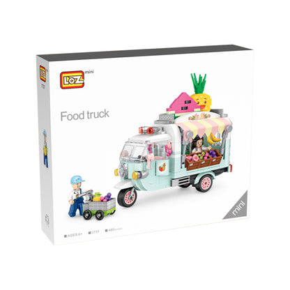 Loz 1737 Fruit Truck 1738 Dessert Car 1739 Pizza Truck 1740 Coffee Truck