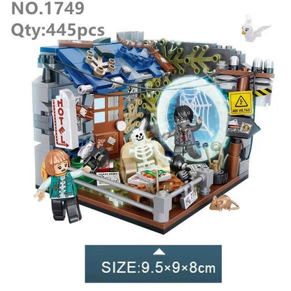 Loz Mini Blocks Time Travel Series 1747 Ancient 1748 Aerospace 1749 Hotel 1750 Dinosaurs Park