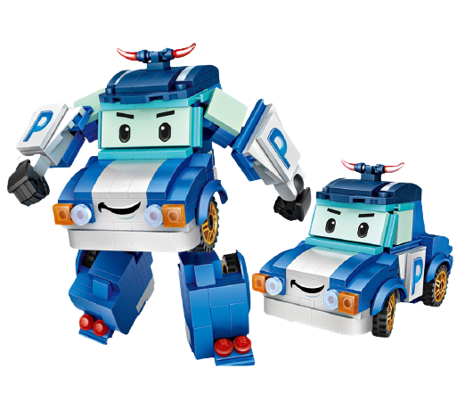 Loz Mini Blocks Robot Ambulance 1830 Helicopter 1831 Fire Truck 1832 Police Car 1833 Mini Blocks