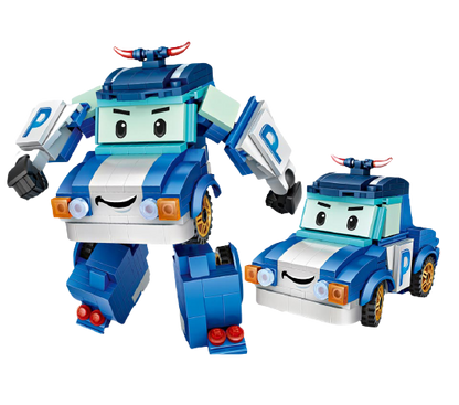 Loz Mini Blocks Robot Ambulance 1830 Helicopter 1831 Fire Truck 1832 Police Car 1833 Mini Blocks