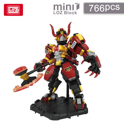 Loz 2183 Sun Wukong Monkey King 2188 Bull Demon King Journey To The West Mecha