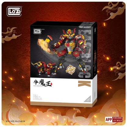 Loz 2183 Sun Wukong Monkey King 2188 Bull Demon King Journey To The West Mecha