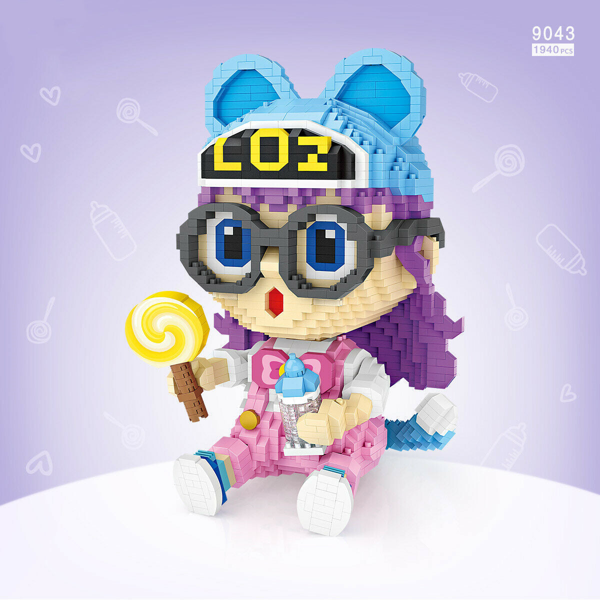 Loz Diamond Blocks Dr Iq Arale Nirimaki Building Blocks 9043