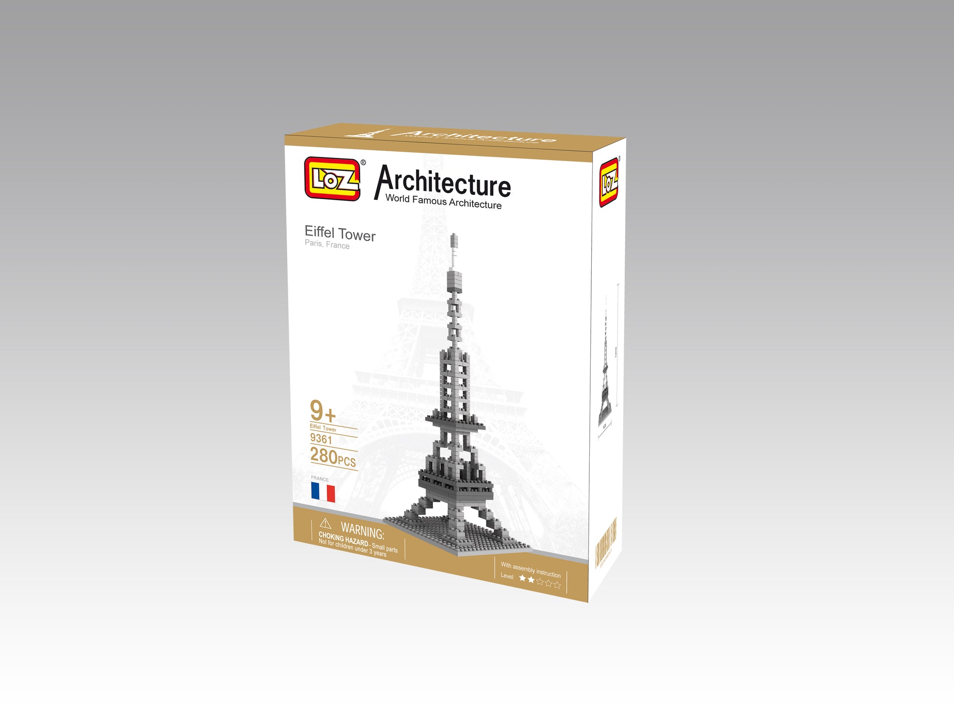 LOZ 9361 EIFFEL TOWER DIAMOND BLOCK 9361 