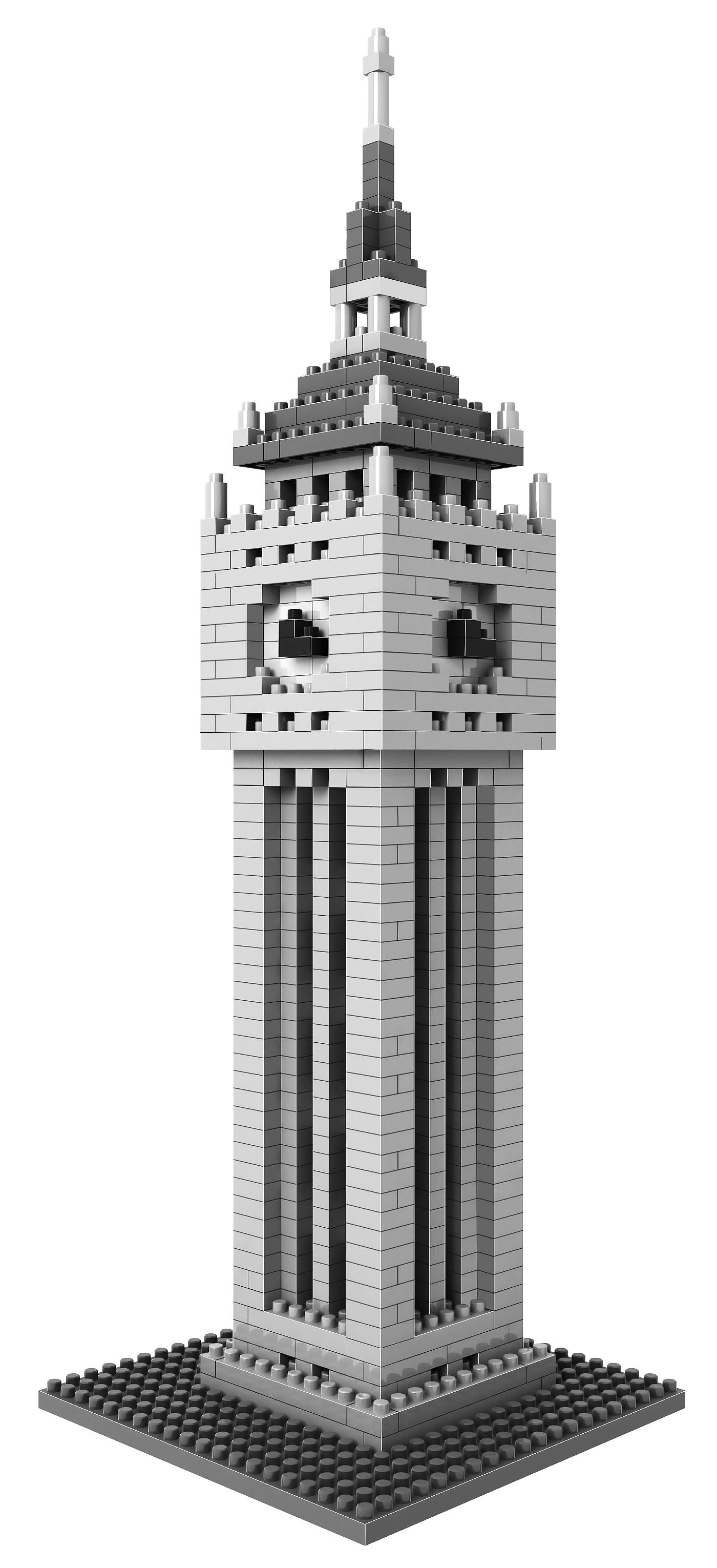 The Clock Tower Diamond Block 9369 - By Loz