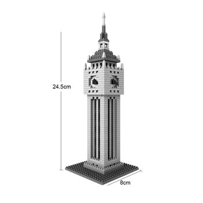 The Clock Tower Diamond Block 9369 - By Loz