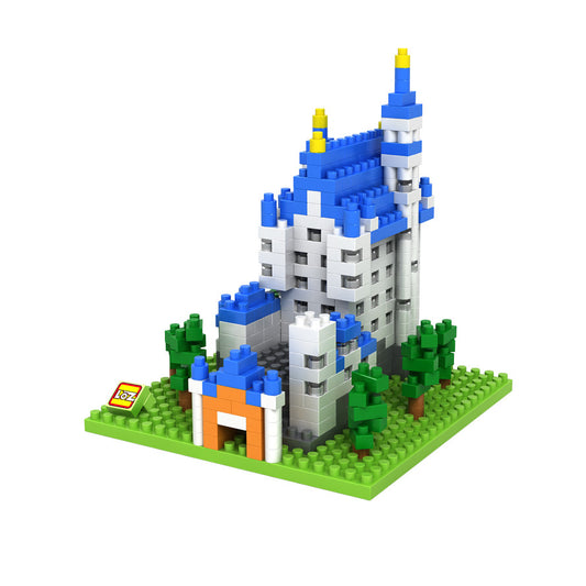 Loz 9380 New Swan Stone Castle Diamond Block