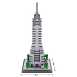 Loz 9381 Chrysler Building Diamond Block 9381 (D)
