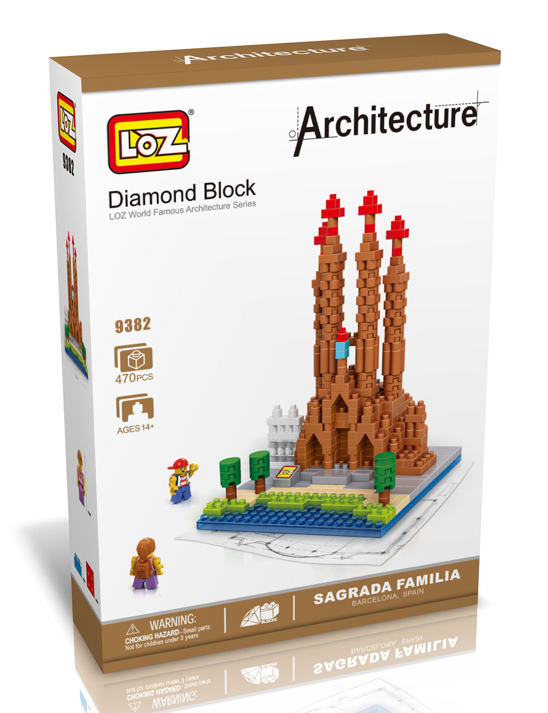 Sagrada Familia Diamond Block 9382 - By Loz