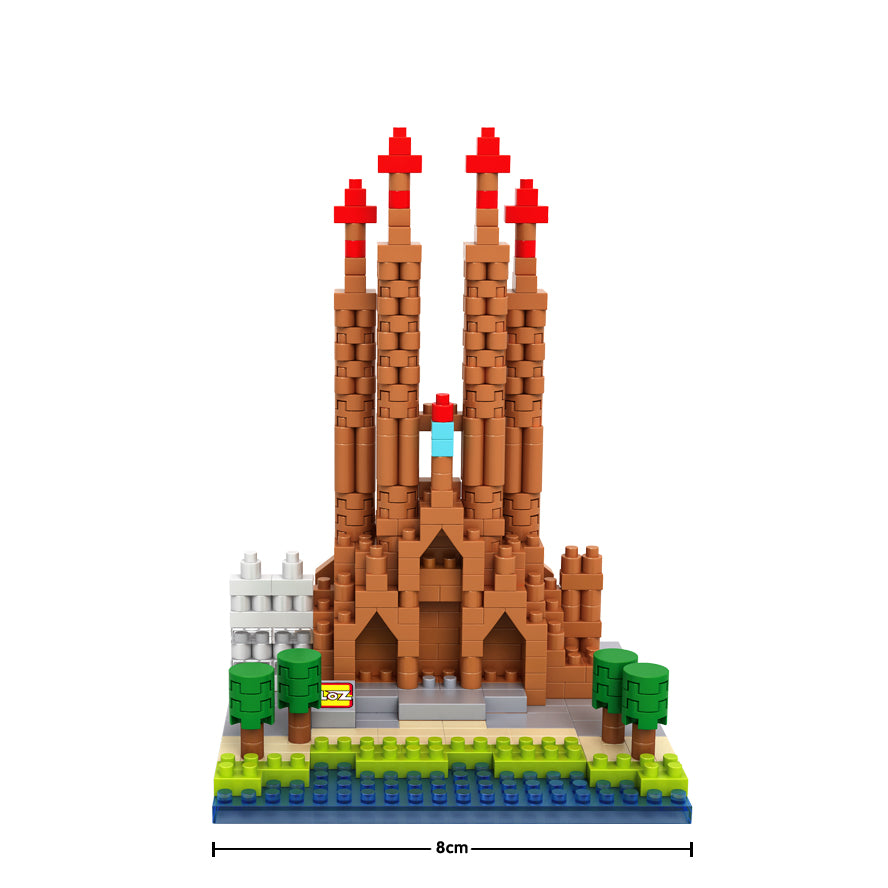 Sagrada Familia Diamond Block 9382 - By Loz