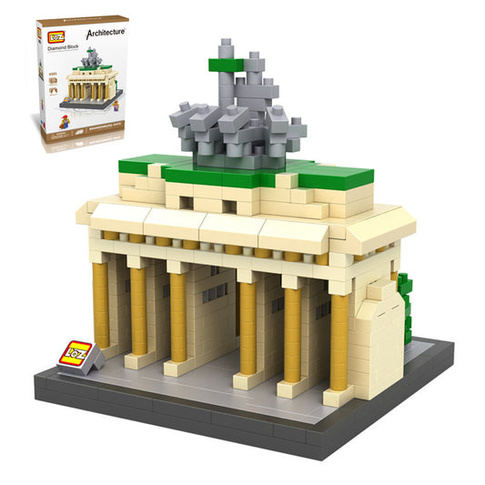 Loz 9385 Brandenburg Gate Diamond Block (Berlin) 560 Pcs