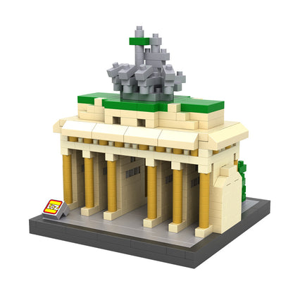 Loz 9385 Brandenburg Gate Diamond Block (Berlin) 560 Pcs