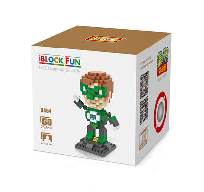 Loz 9454 Diamond Block Green Lantern
