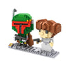 Loz Diamond Blocks - Star Wars/ R2D2/ Imperial Commando/ Yoda/ Princess Leia And Fett/ Luke Skywalker/ Vader And Wicket