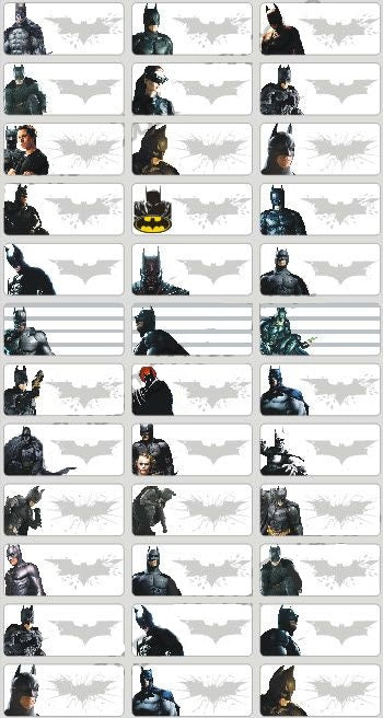 BATMAN - STICKERS