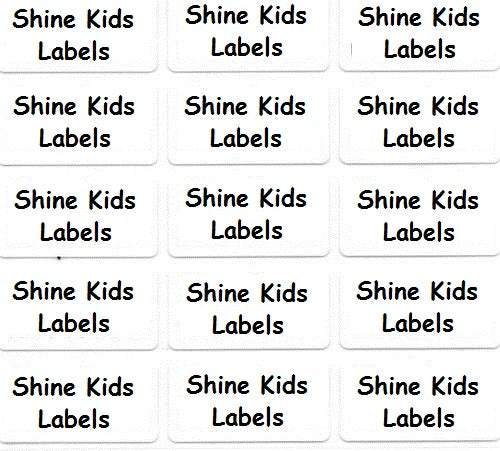 Buy BLANK- IRON ON LABEL Online | Shine Kids World