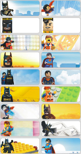 LEGO Movie - Stickers