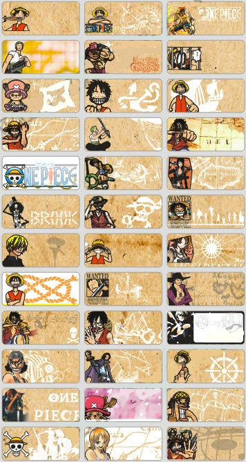 ONE PIECE - STICKERS