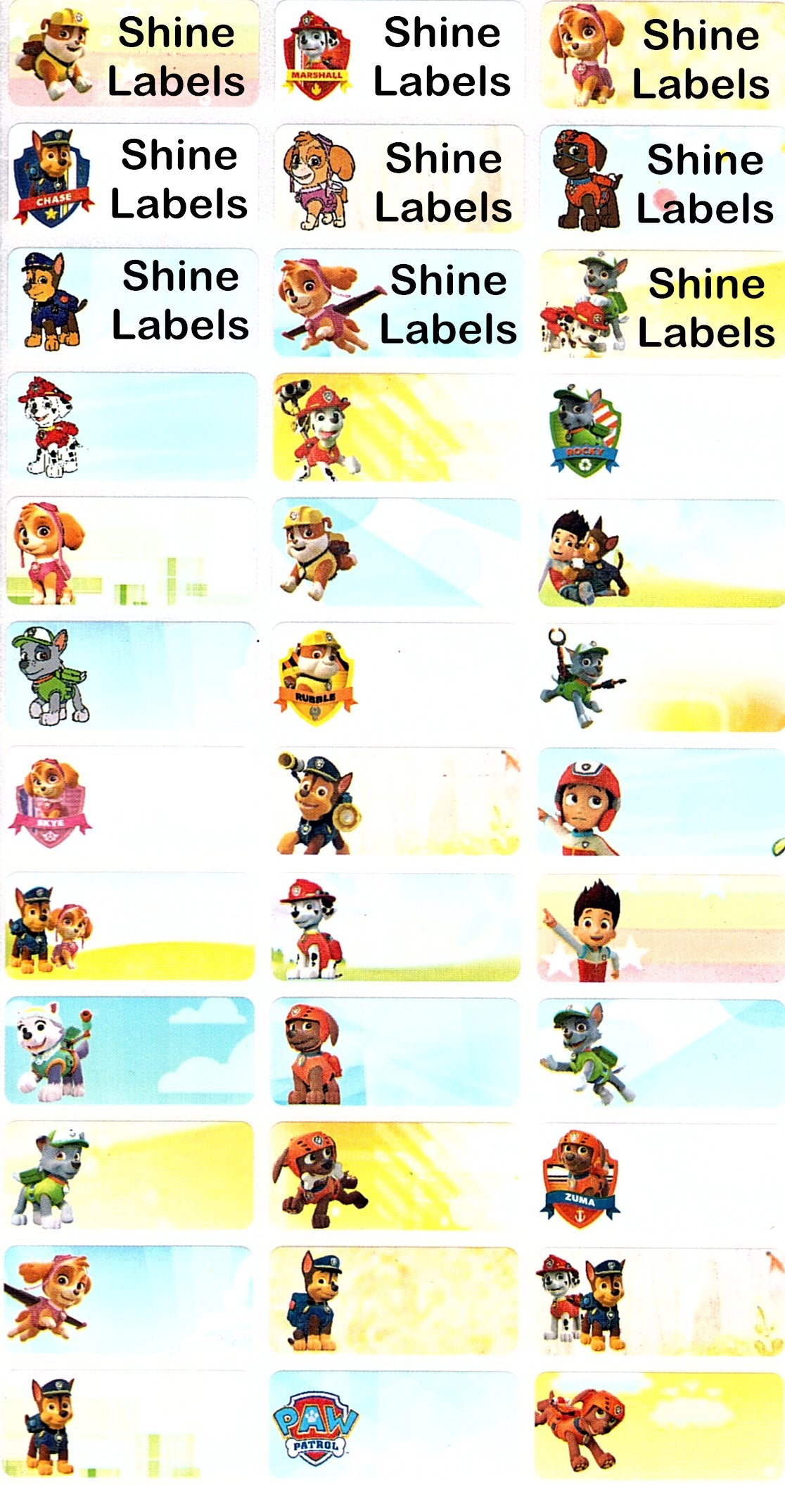 Paw Patrol - Stickers