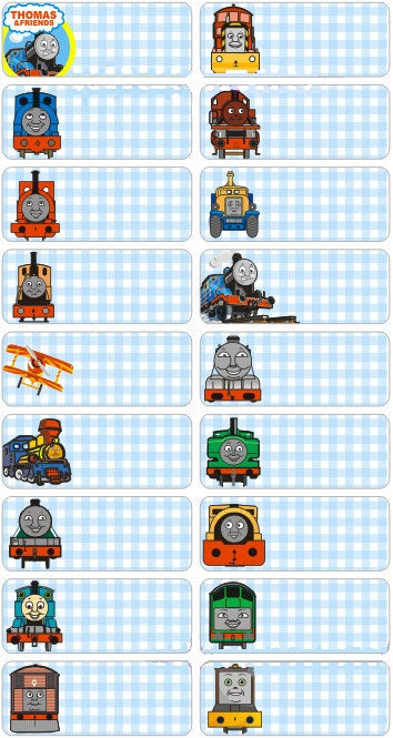 Thomas & Friends - Sew On Label