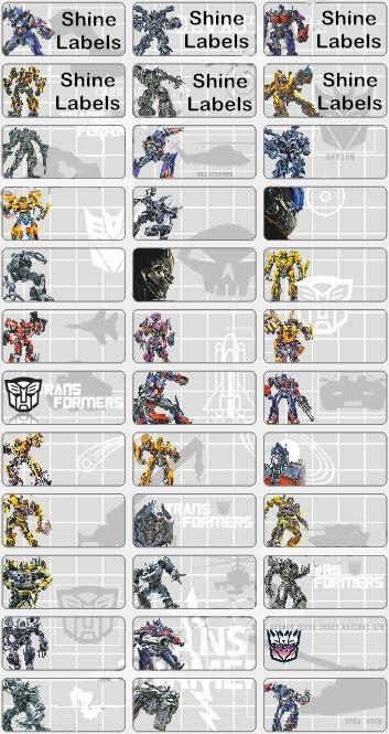 Transformers - Stickers