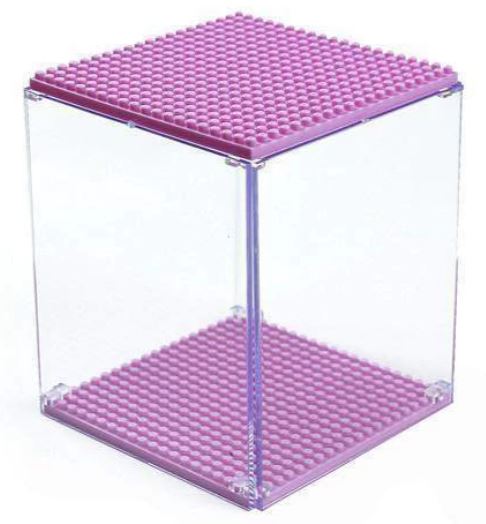 Loz 9900 Clear Display Box For Diamond Blocks - 10Cm Tall