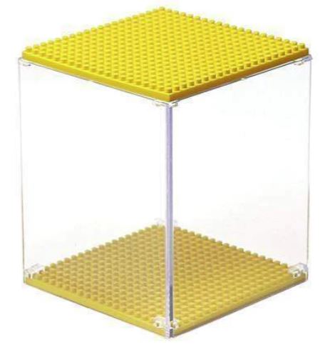Loz 9900 Clear Display Box For Diamond Blocks - 10Cm Tall